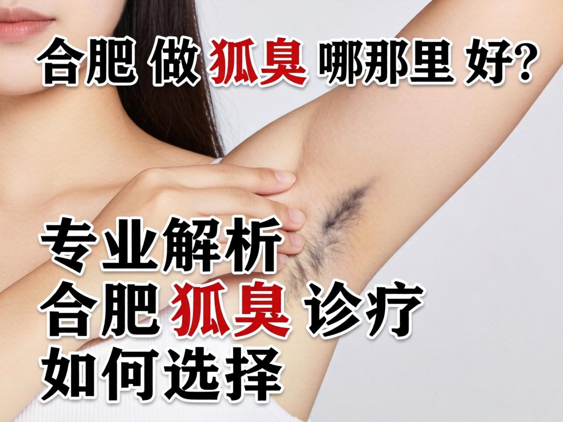 合肥做狐臭哪里好？专业解析合肥狐臭诊疗如何选择