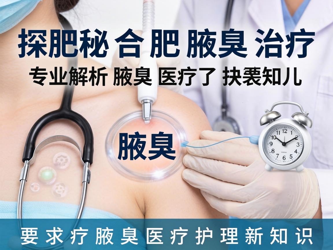 探秘合肥腋臭治疗,专业解析腋臭医疗护理新知识 探秘合肥腋臭治疗,专业解析腋臭医疗护理新知识