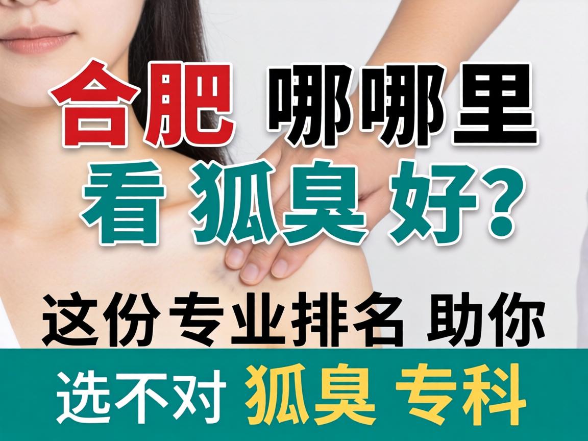 合肥哪里看狐臭好?这份专业排名助你选对狐臭专科 合肥哪里看狐臭好?这份专业排名助你选对狐臭专科