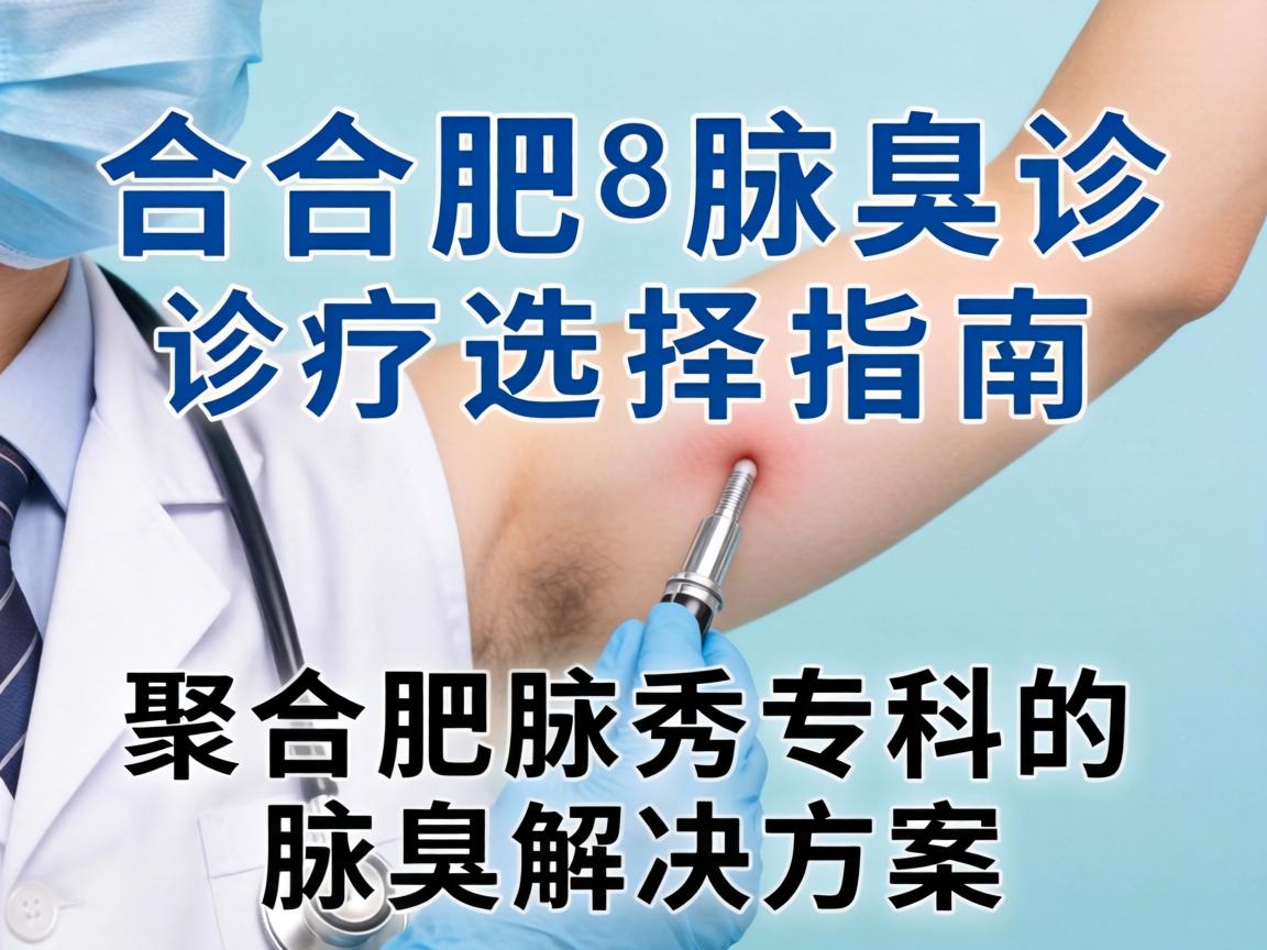 合肥腋臭诊疗选择指南,聚焦合肥腋秀专科的腋臭解决方案 合肥腋臭诊疗选择指南,聚焦合肥腋秀专科的腋臭解决方案