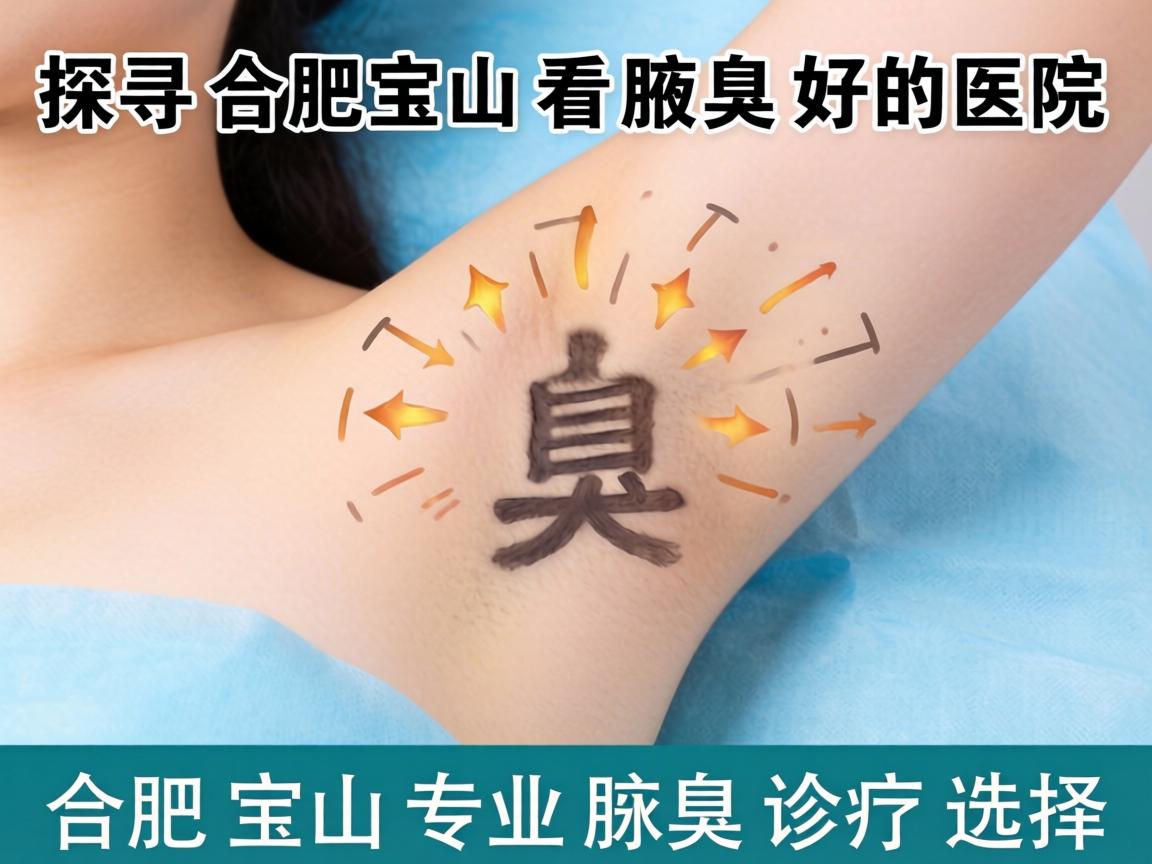 探寻合肥宝山看腋臭好的医院，合肥宝山专业腋臭诊疗选择