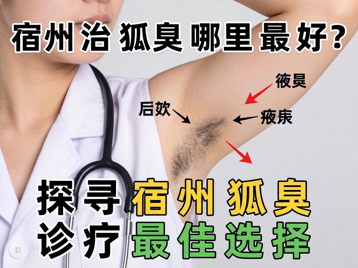 宿州治狐臭哪里最好?探寻宿州狐臭诊疗最佳选择 宿州治狐臭哪里最好?探寻宿州狐臭诊疗最佳选择