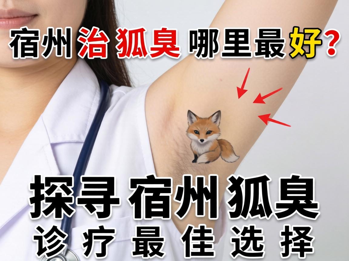 宿州治狐臭哪里最好?探寻宿州狐臭诊疗最佳选择 宿州治狐臭哪里最好?探寻宿州狐臭诊疗最佳选择
