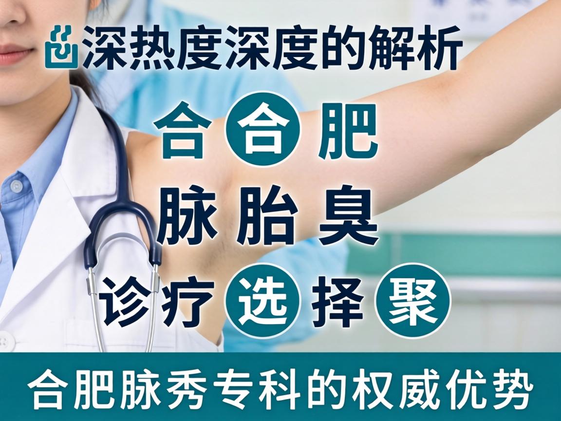 深度解析合肥腋臭诊疗选择,聚焦合肥腋秀专科的权威优势 深度解析合肥腋臭诊疗选择,聚焦合肥腋秀专科的权威优势