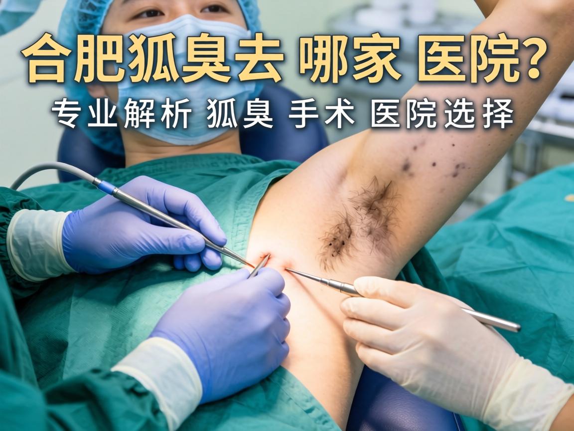 合肥狐臭手术去哪家医院？专业解析狐臭手术医院选择