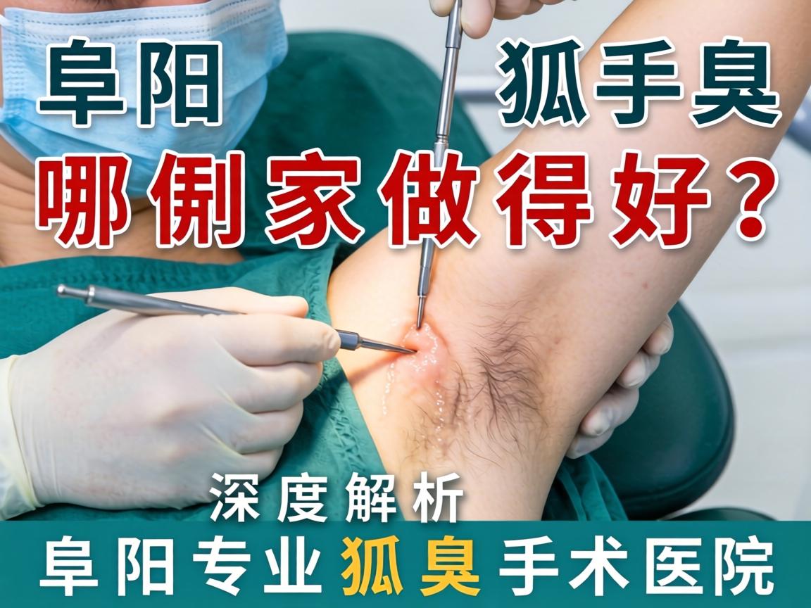 阜阳狐臭手术哪家做得好？深度解析阜阳专业狐臭手术医院