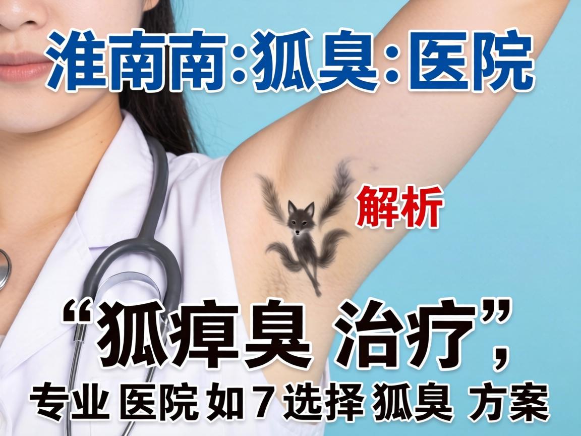 淮南狐臭医院解析狐臭治疗,专业医院如何选择狐臭方案 淮南狐臭医院解析狐臭治疗,专业医院如何选择狐臭方案