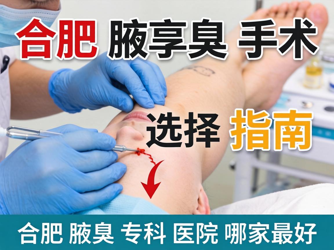 合肥腋臭手术选择指南,详解合肥腋臭专科医院哪家最好 合肥腋臭手术选择指南,详解合肥腋臭专科医院哪家最好