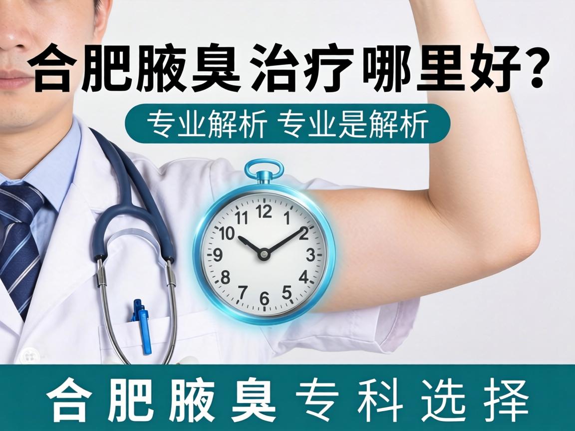 合肥腋臭治疗哪里好?专业解析合肥腋臭专科选择 合肥腋臭治疗哪里好?专业解析合肥腋臭专科选择