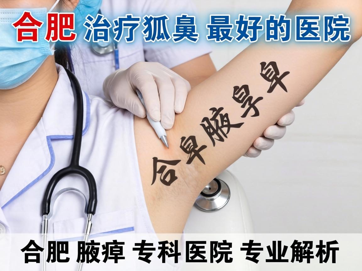 合肥治疗狐臭最好的医院,合肥腋臭专科医院专业解析 合肥治疗狐臭最好的医院,合肥腋臭专科医院专业解析