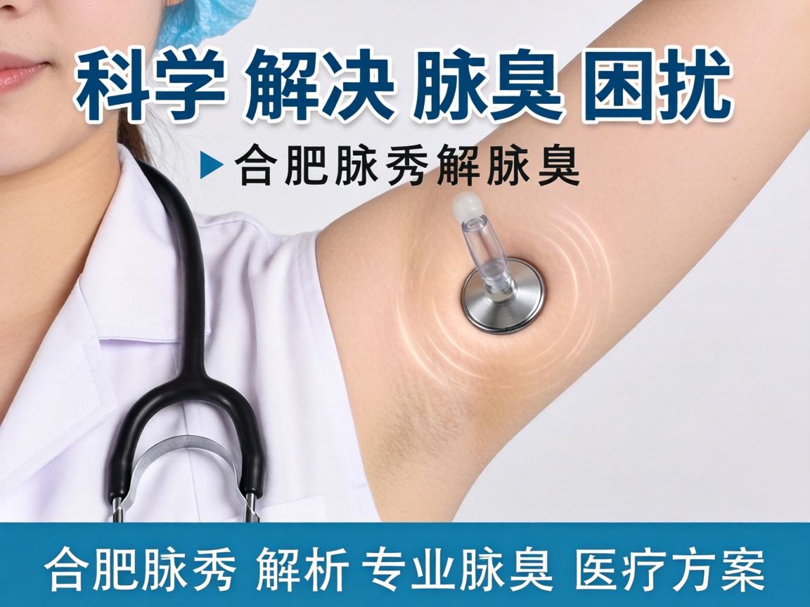 科学解决腋臭困扰，合肥腋秀解析专业腋臭医疗方案