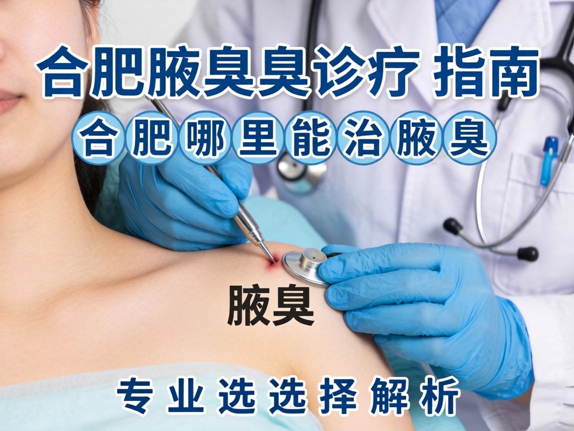 合肥腋臭诊疗指南，在合肥哪里能治腋臭，专业选择解析