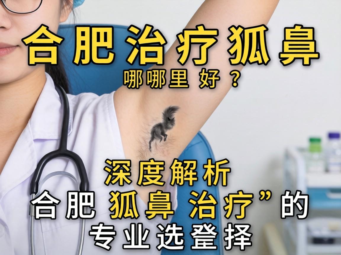 合肥治疗狐臭哪里好?深度解析合肥狐臭治疗的专业选择 合肥治疗狐臭哪里好?深度解析合肥狐臭治疗的专业选择