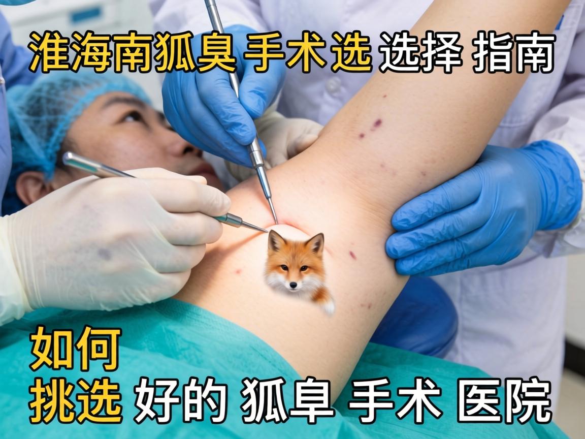 淮南狐臭手术选择指南，如何挑选好的狐臭手术医院