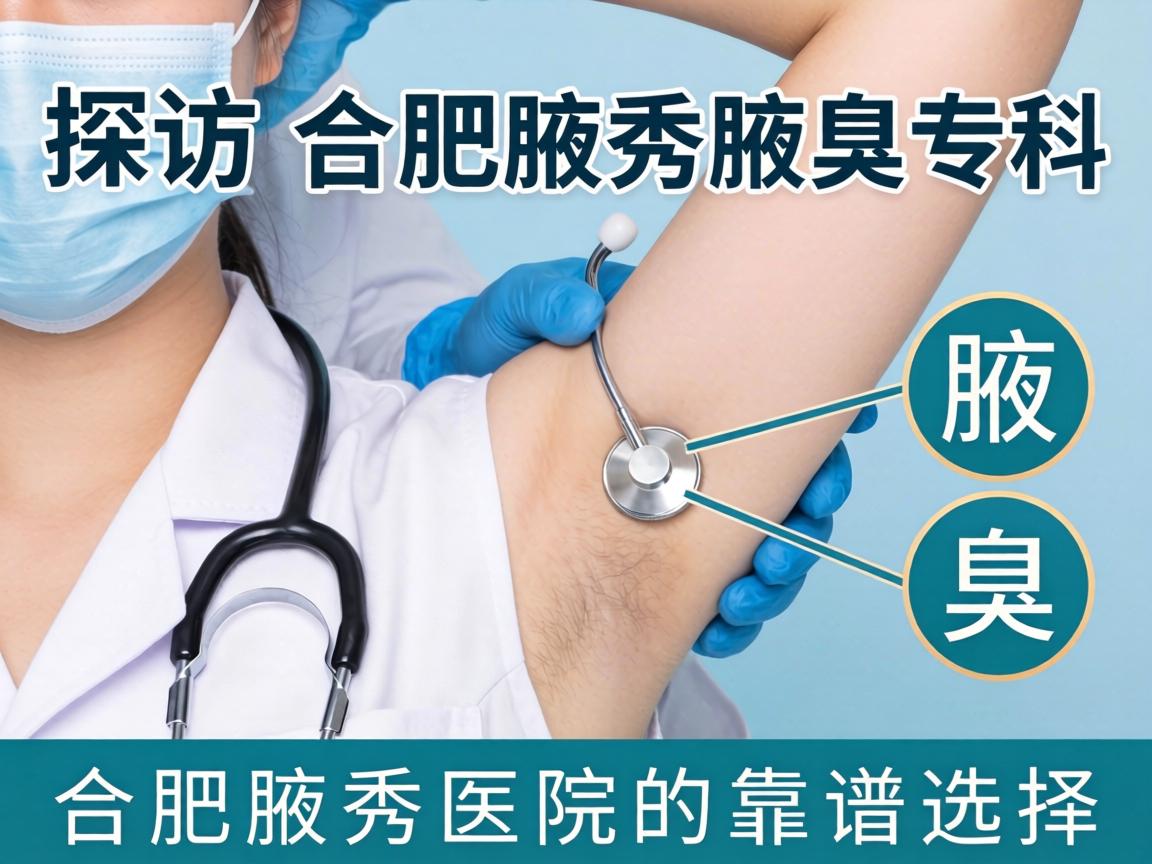 探访合肥腋秀腋臭专科，解析合肥腋秀医院的靠谱选择