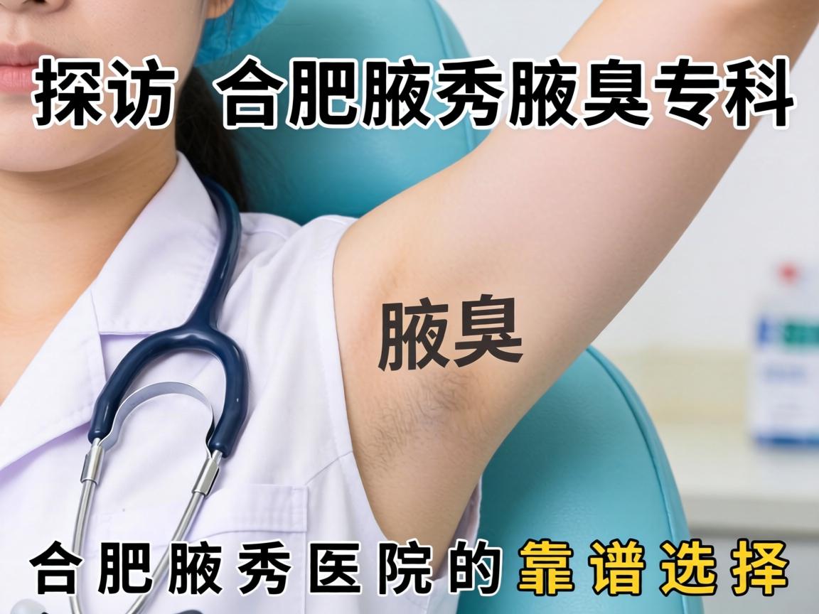 探访合肥腋秀腋臭专科，解析合肥腋秀医院的靠谱选择