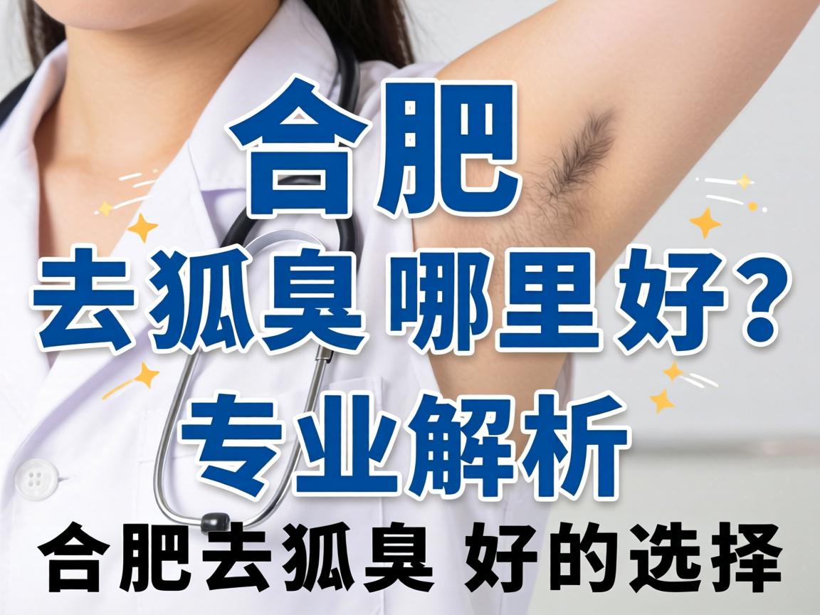 合肥去狐臭哪里好？专业解析合肥去狐臭好的选择