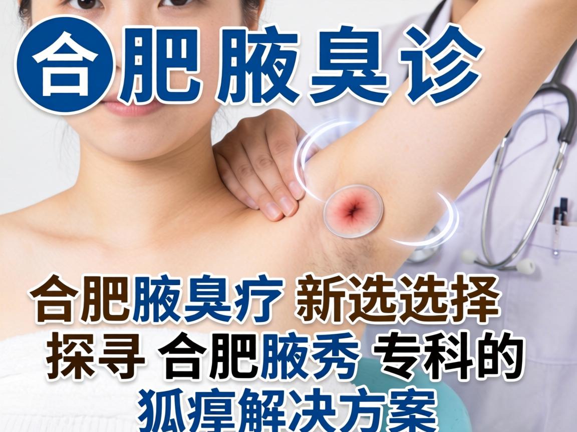 合肥腋臭诊疗新选择，探寻合肥腋秀专科的狐臭解决方案