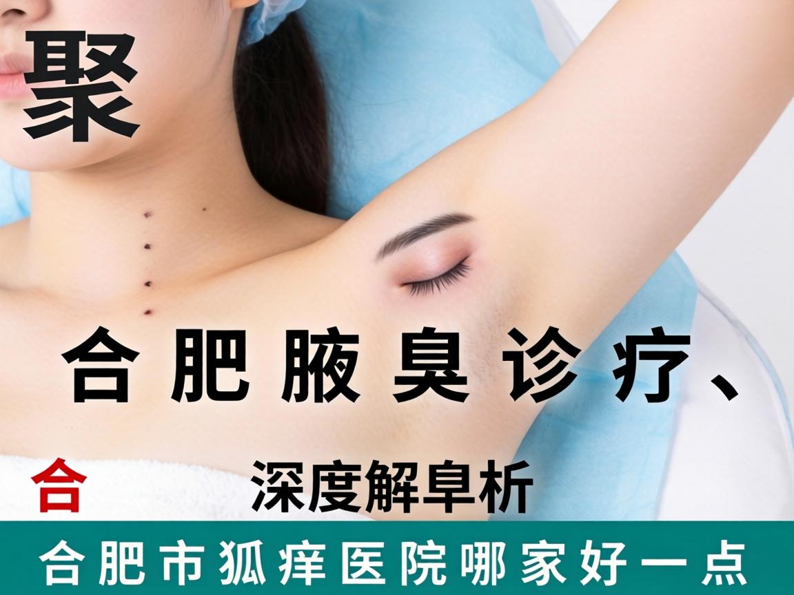 聚焦合肥腋臭诊疗，深度解析合肥市狐臭医院哪家好一点