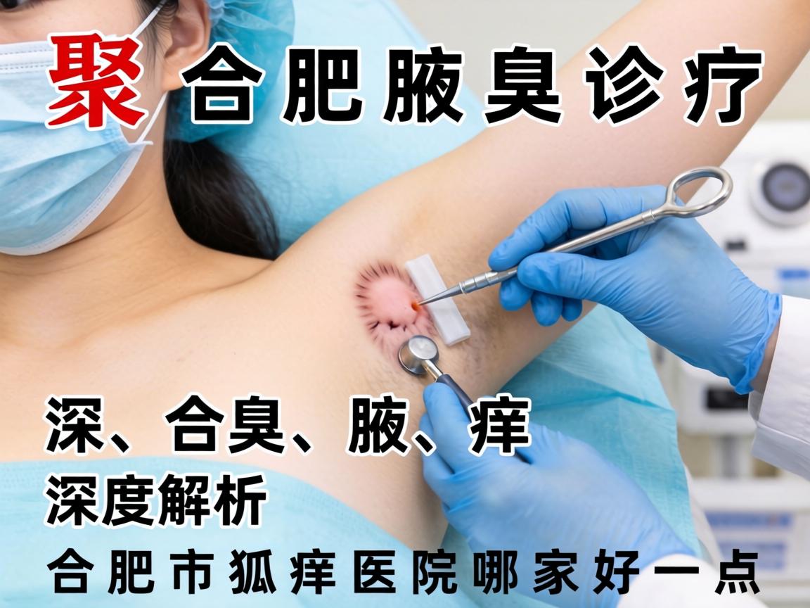 聚焦合肥腋臭诊疗，深度解析合肥市狐臭医院哪家好一点