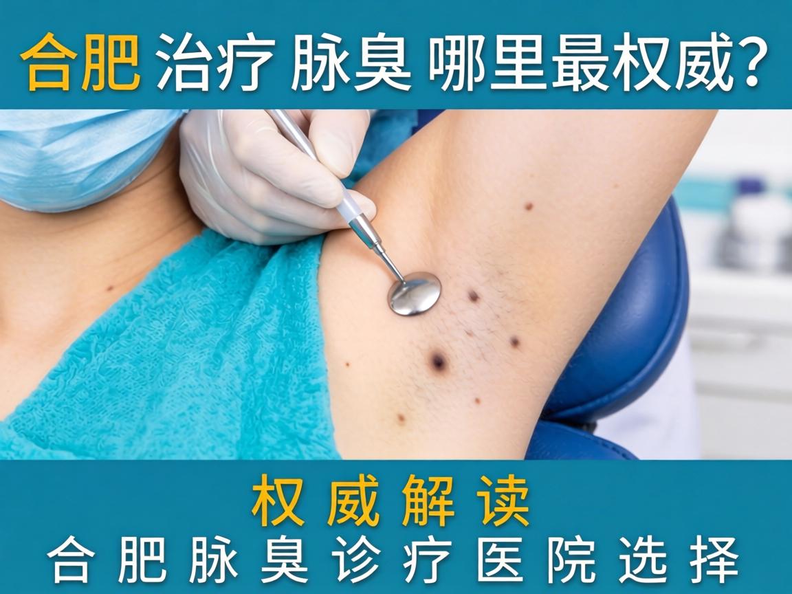 合肥治疗腋臭哪里最权威？权威解读合肥腋臭诊疗医院选择