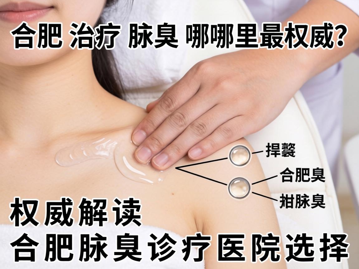 合肥治疗腋臭哪里最权威？权威解读合肥腋臭诊疗医院选择