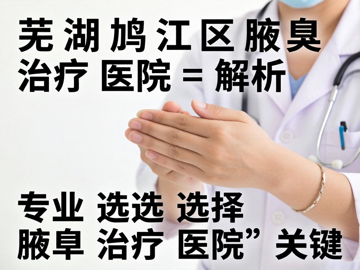 芜湖鸠江区腋臭治疗医院解析,专业选择腋臭治疗医院的关键 芜湖鸠江区腋臭治疗医院解析,专业选择腋臭治疗医院的关键