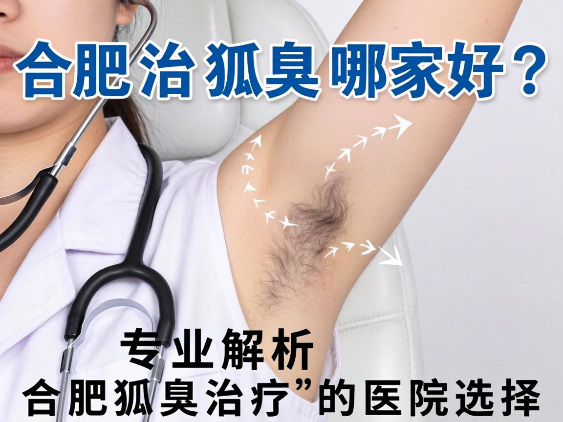 合肥治狐臭哪家好？专业解析合肥狐臭治疗的医院选择