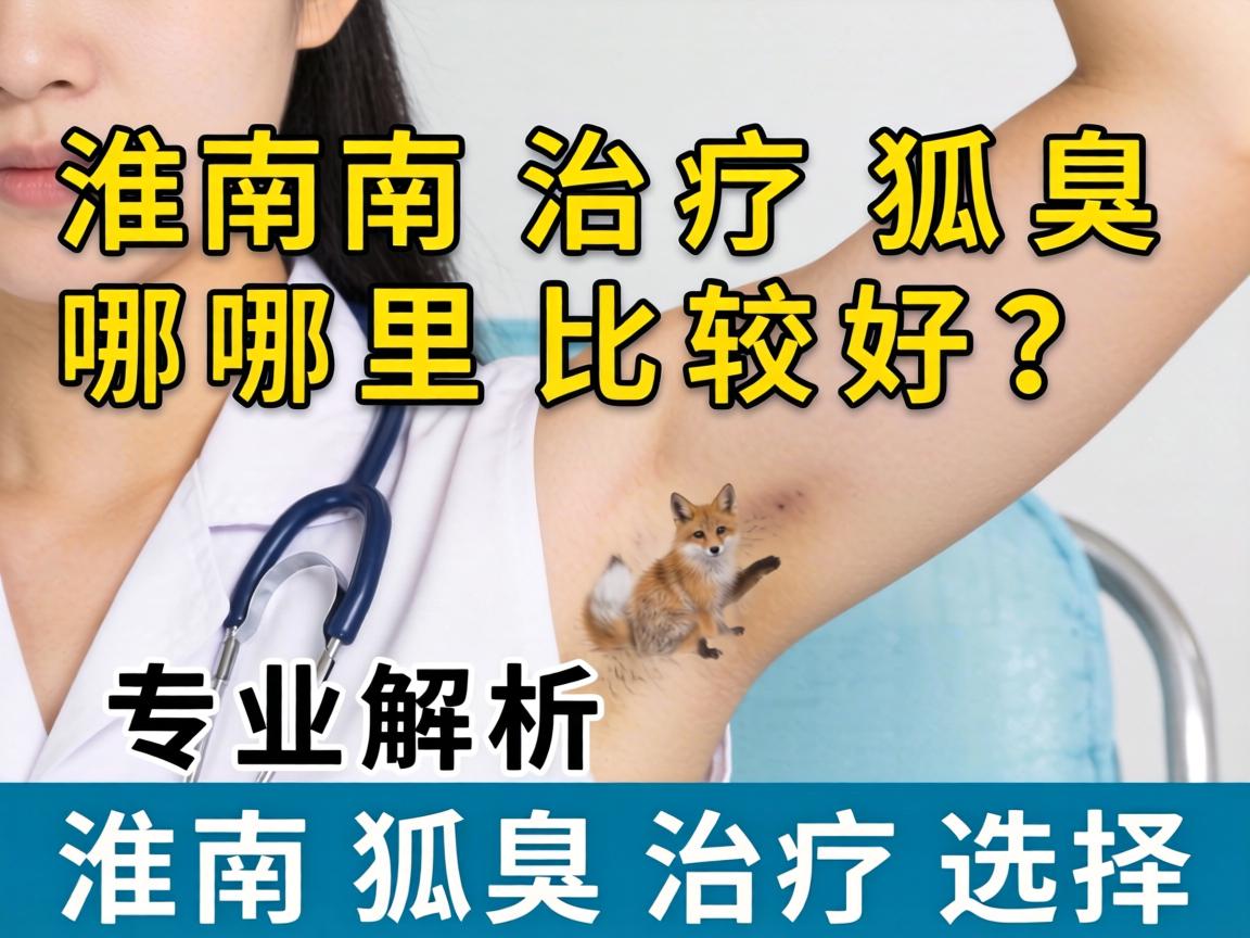 淮南治疗狐臭哪里比较好？专业解析淮南狐臭治疗选择