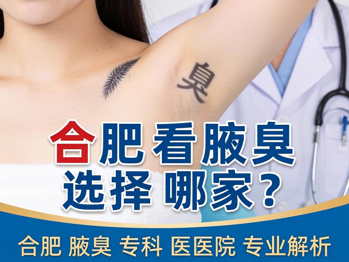 合肥看腋臭选择哪家？合肥腋臭专科医院专业解析