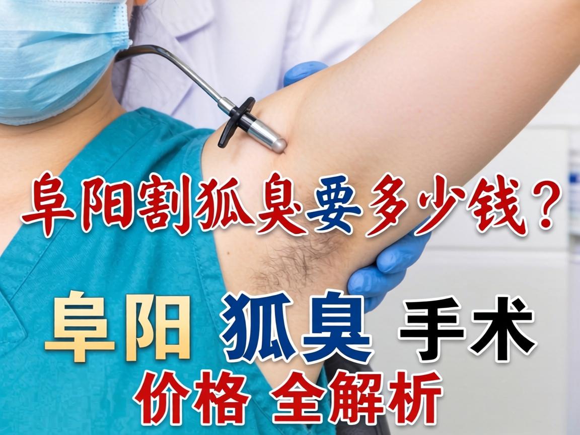 在阜阳割狐臭要多少钱？阜阳狐臭手术价格全解析