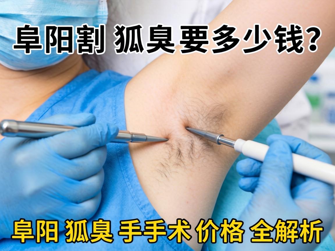 在阜阳割狐臭要多少钱？阜阳狐臭手术价格全解析