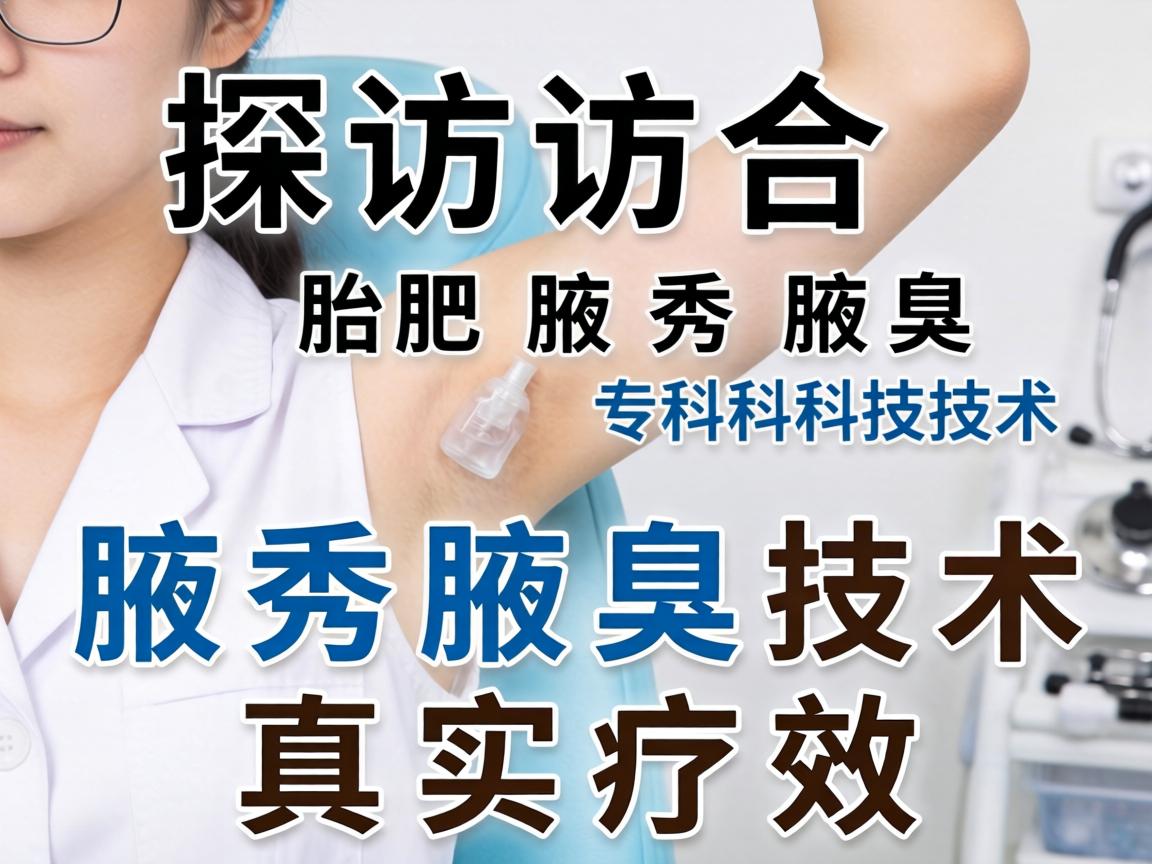 探访合肥腋秀腋臭专科技术,解析腋秀腋臭技术真实疗效 探访合肥腋秀腋臭专科技术,解析腋秀腋臭技术真实疗效