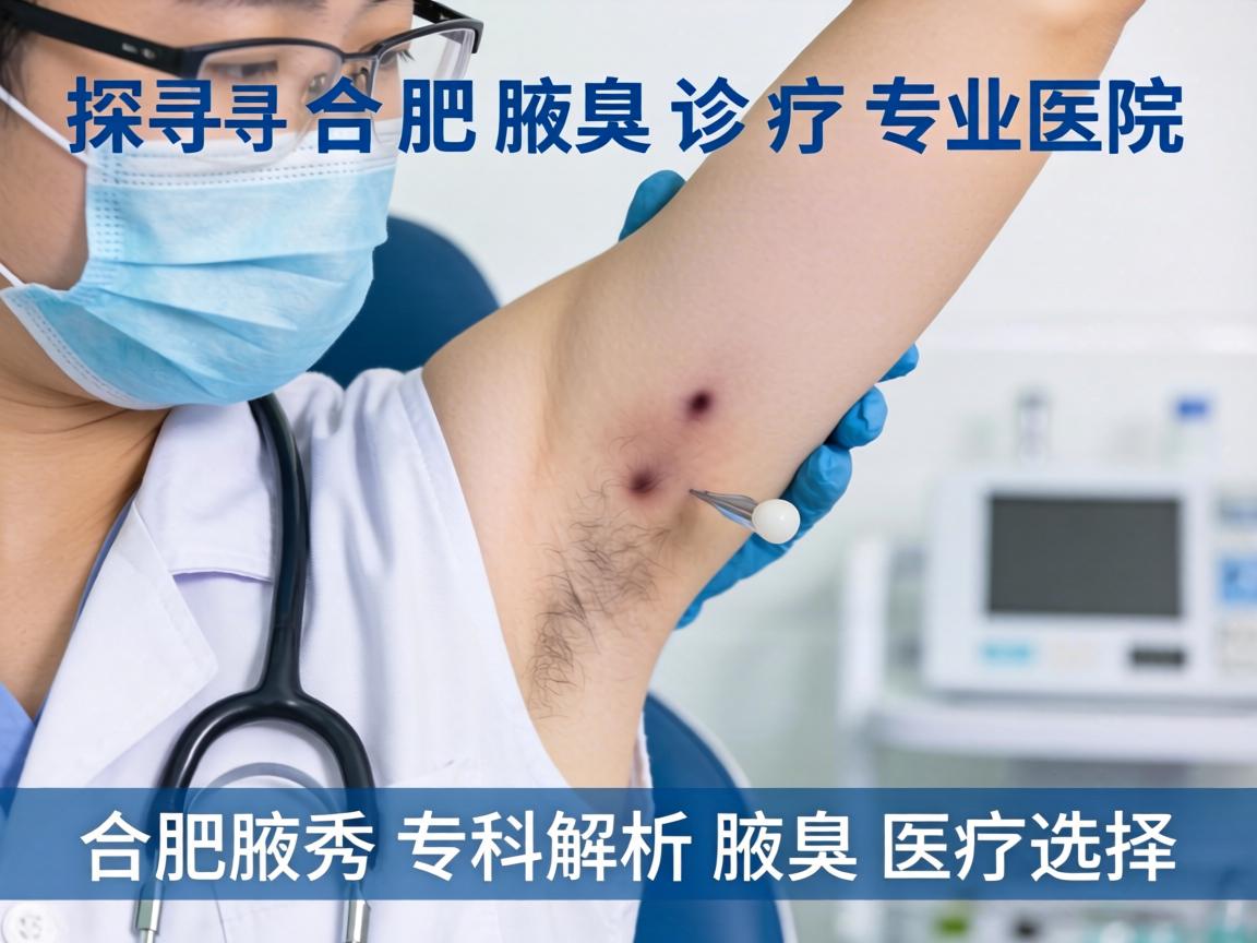 探寻合肥腋臭诊疗专业医院,合肥腋秀专科解析腋臭医疗选择 探寻合肥腋臭诊疗专业医院,合肥腋秀专科解析腋臭医疗选择