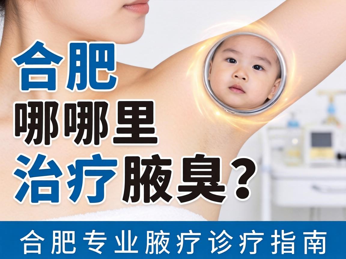 合肥哪里治疗腋臭？合肥专业腋臭诊疗指南