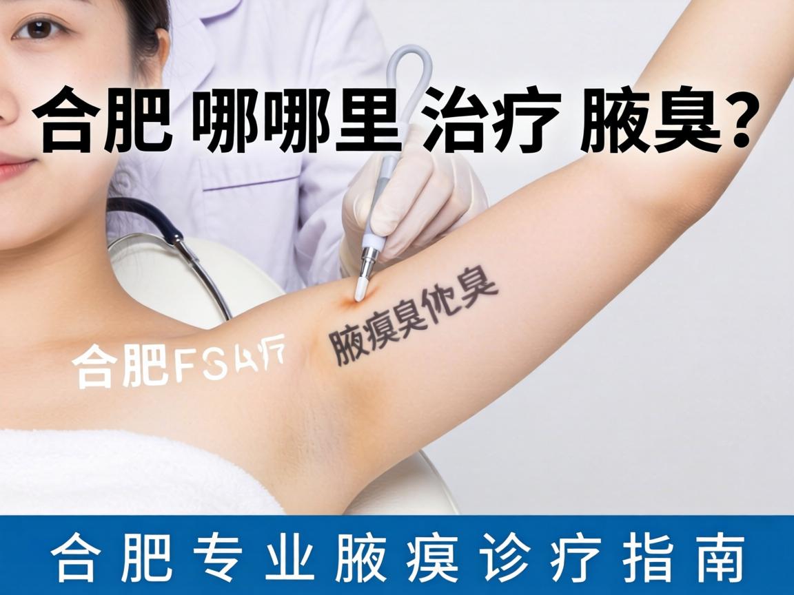 合肥哪里治疗腋臭？合肥专业腋臭诊疗指南