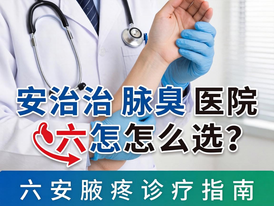 六安治腋臭医院怎么选？六安腋臭诊疗指南