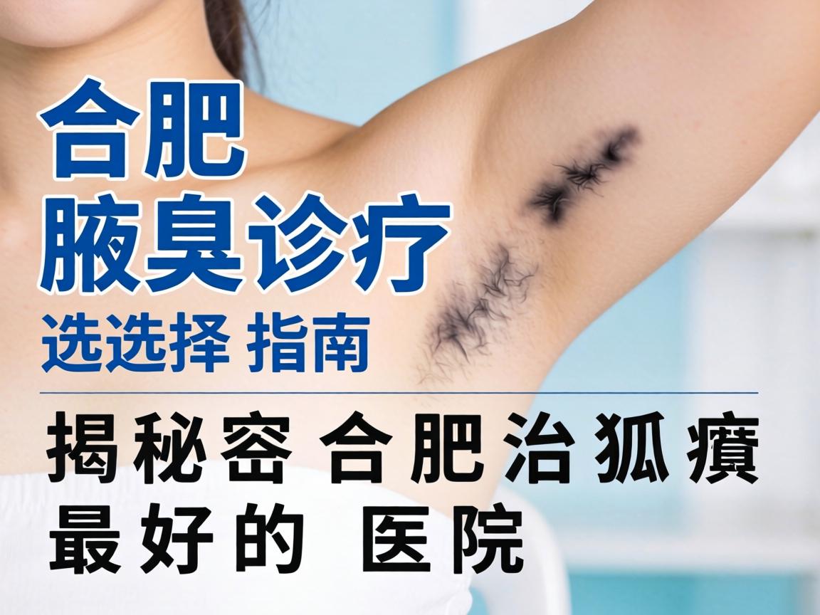 合肥腋臭诊疗选择指南,揭秘合肥治狐臭最好的医院 合肥腋臭诊疗选择指南,揭秘合肥治狐臭最好的医院