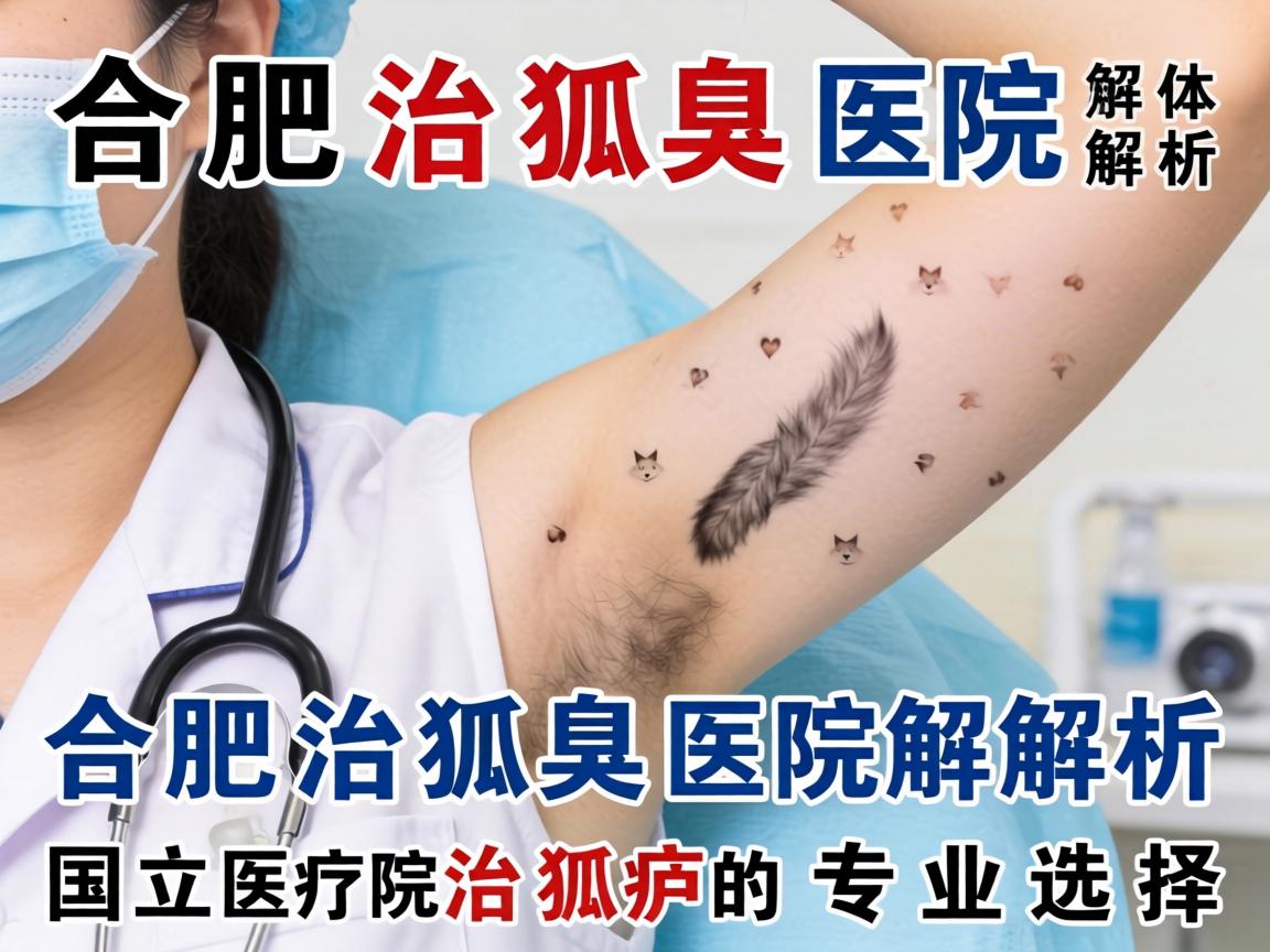 合肥治狐臭医院解析，国立医院治狐臭的专业选择