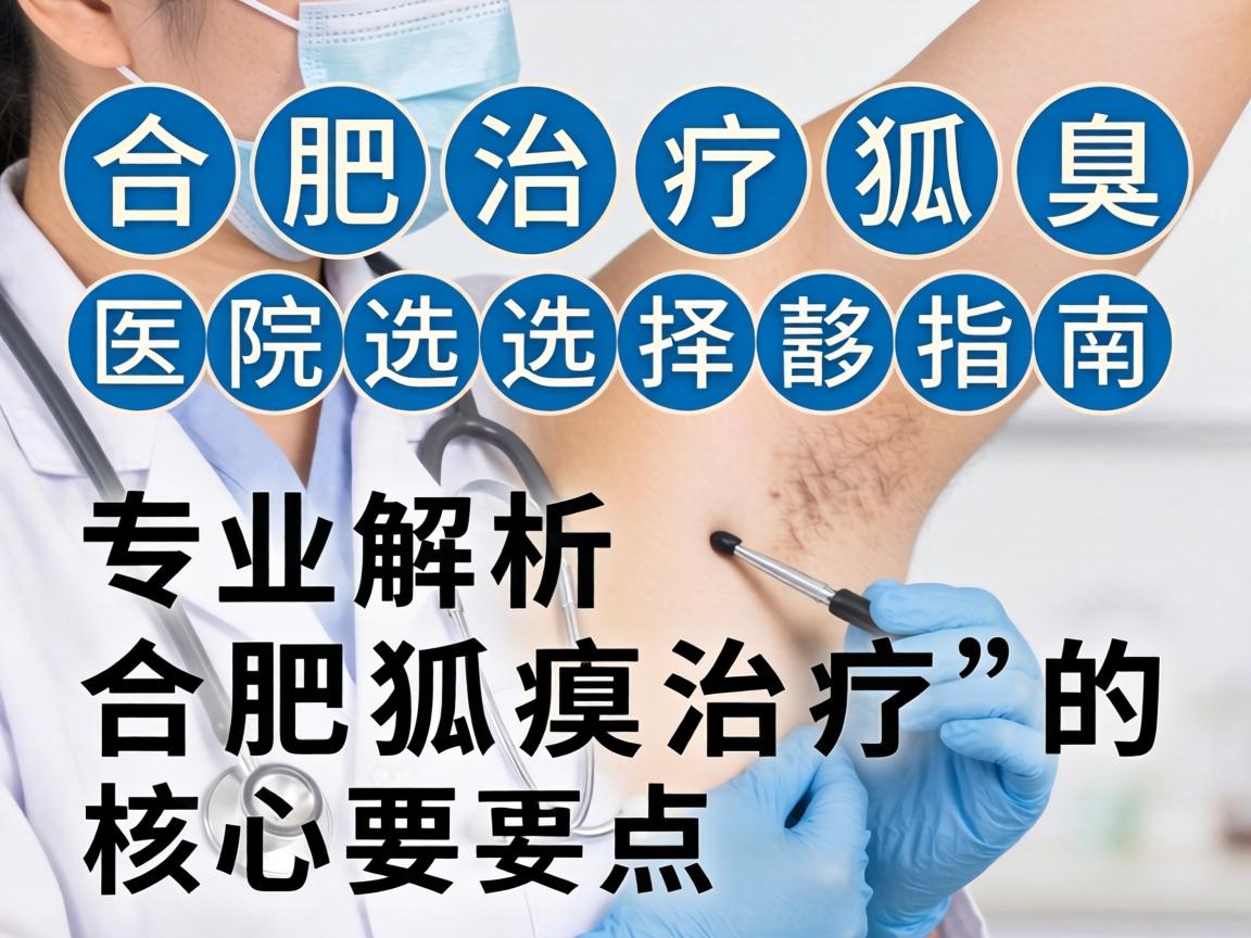 合肥治疗狐臭医院选择指南，专业解析合肥狐臭治疗的核心要点