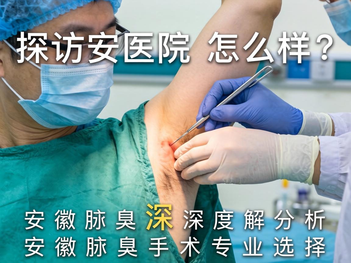 探访安徽腋臭手术医院怎么样？深度解析安徽腋臭手术专业选择