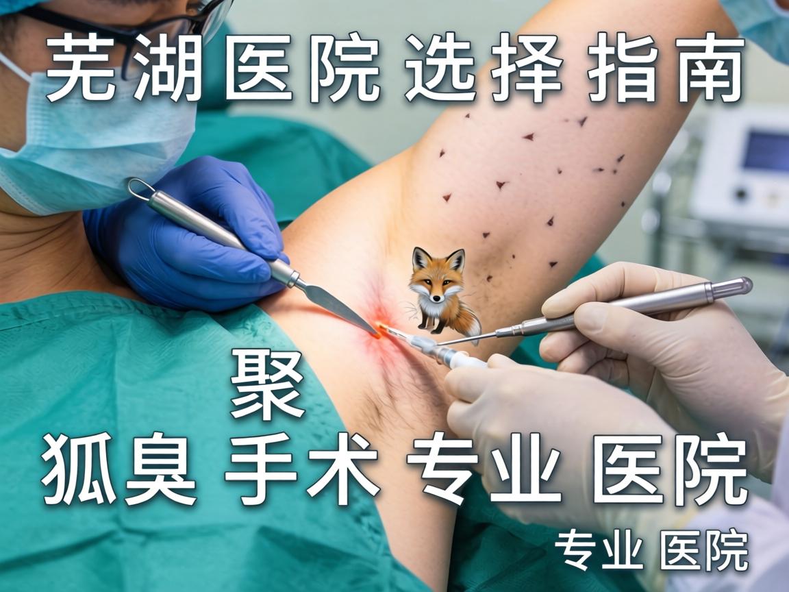 芜湖狐臭手术医院选择指南,聚焦狐臭手术专业医院 芜湖狐臭手术医院选择指南,聚焦狐臭手术专业医院