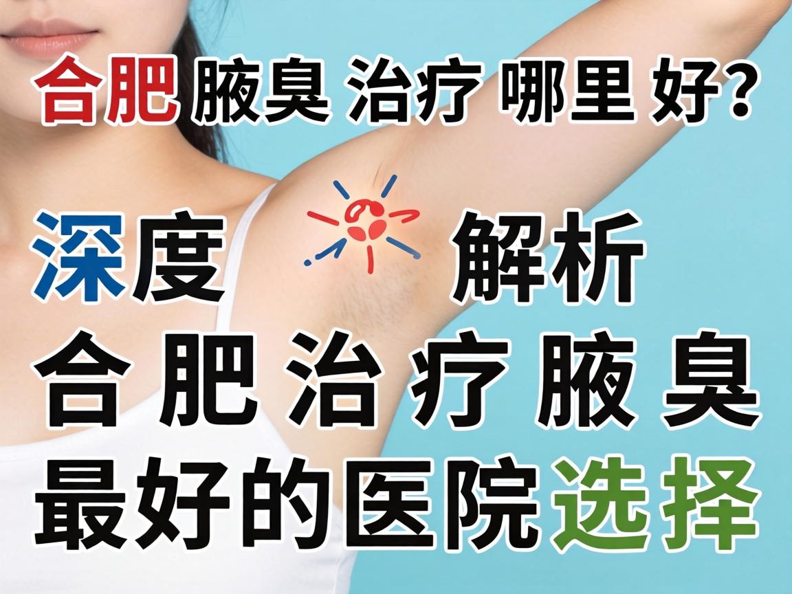 合肥腋臭治疗哪里好？深度解析合肥治疗腋臭最好的医院选择