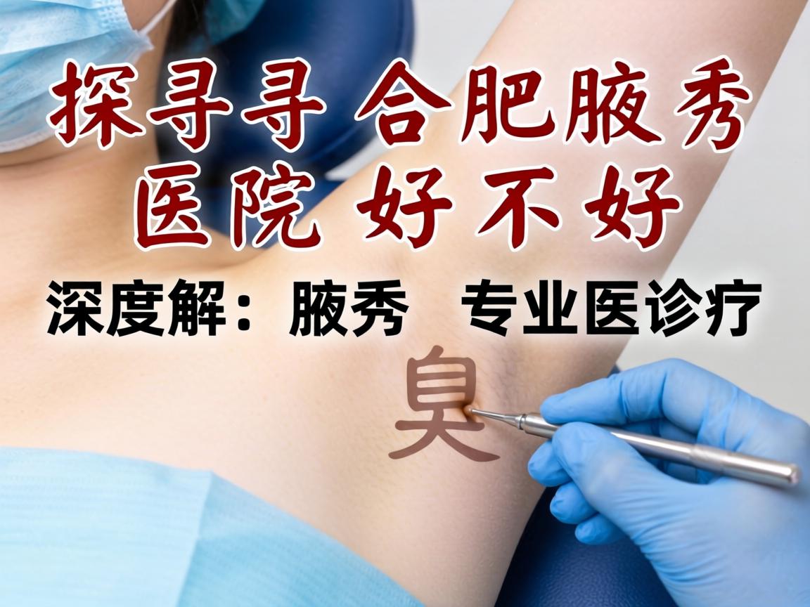 探寻合肥腋秀医院好不好，深度解析腋秀医院的专业诊疗