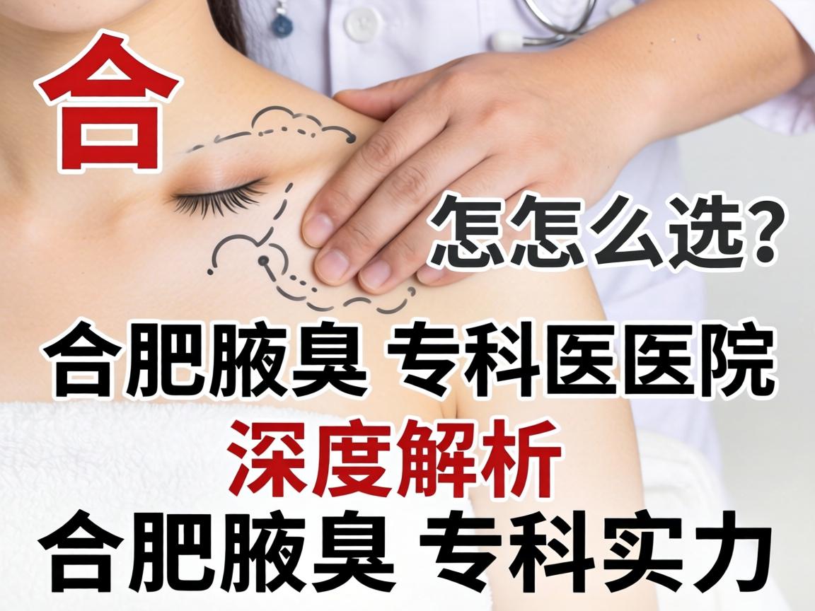 合肥腋臭专科医院怎么选?深度解析合肥腋臭专科实力 合肥腋臭专科医院怎么选?深度解析合肥腋臭专科实力