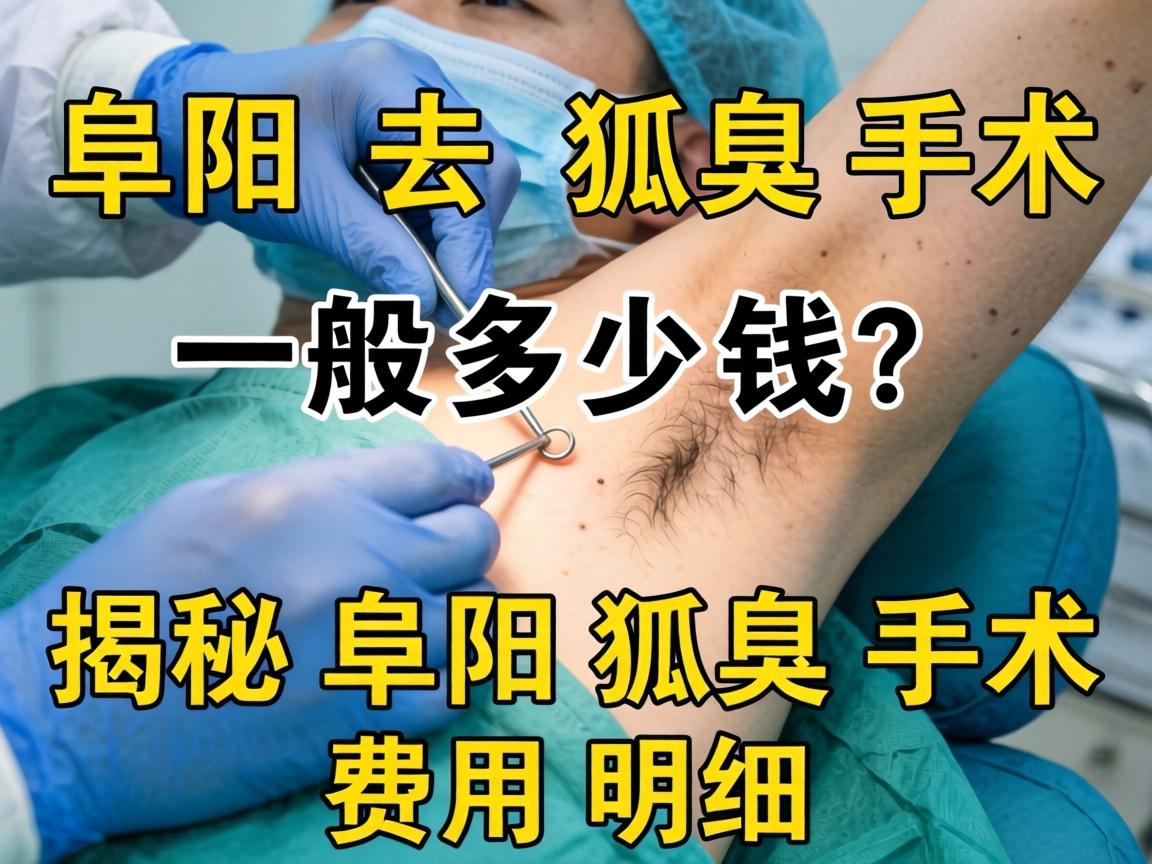 阜阳去狐臭手术一般多少钱?揭秘阜阳狐臭手术费用明细 阜阳去狐臭手术一般多少钱?揭秘阜阳狐臭手术费用明细