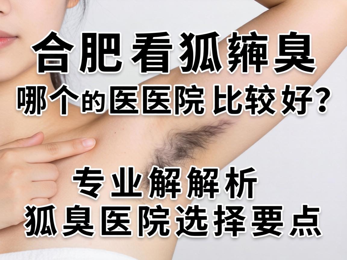 合肥看狐臭哪个医院比较好?专业解析狐臭医院选择要点 合肥看狐臭哪个医院比较好?专业解析狐臭医院选择要点