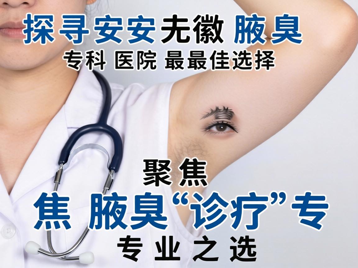 探寻安徽腋臭专科医院最佳选择,聚焦腋臭诊疗的专业之选 探寻安徽腋臭专科医院最佳选择,聚焦腋臭诊疗的专业之选