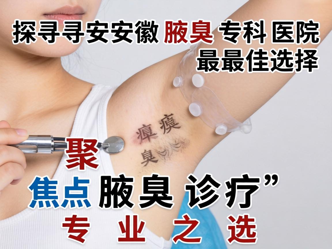 探寻安徽腋臭专科医院最佳选择,聚焦腋臭诊疗的专业之选 探寻安徽腋臭专科医院最佳选择,聚焦腋臭诊疗的专业之选