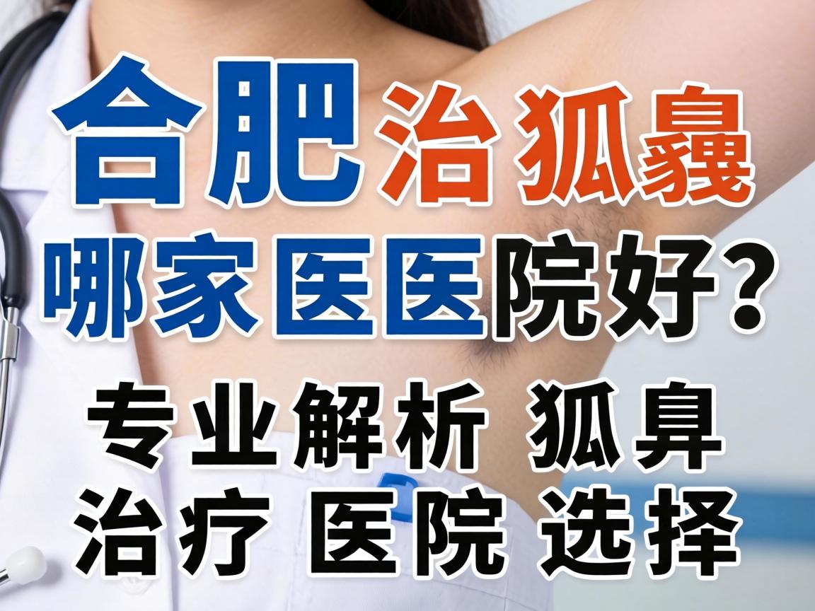 合肥治疗狐臭哪家医院好?专业解析狐臭治疗医院选择 合肥治疗狐臭哪家医院好?专业解析狐臭治疗医院选择